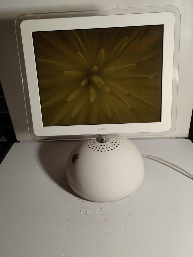 Vintage Apple iMac 2003 Computer Powers On Tested As Is