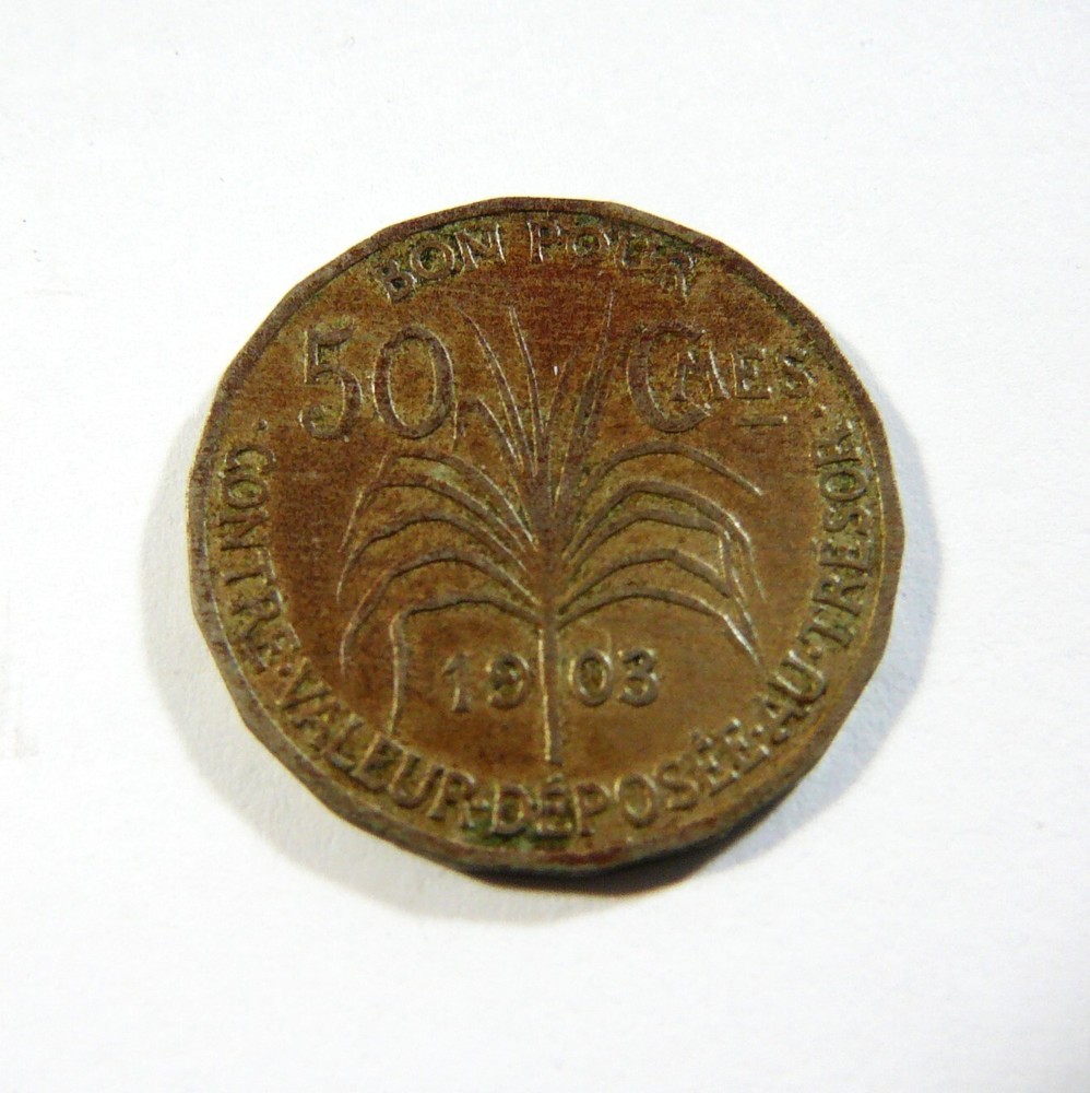 Guadeloupe 1903 50 Centimes
