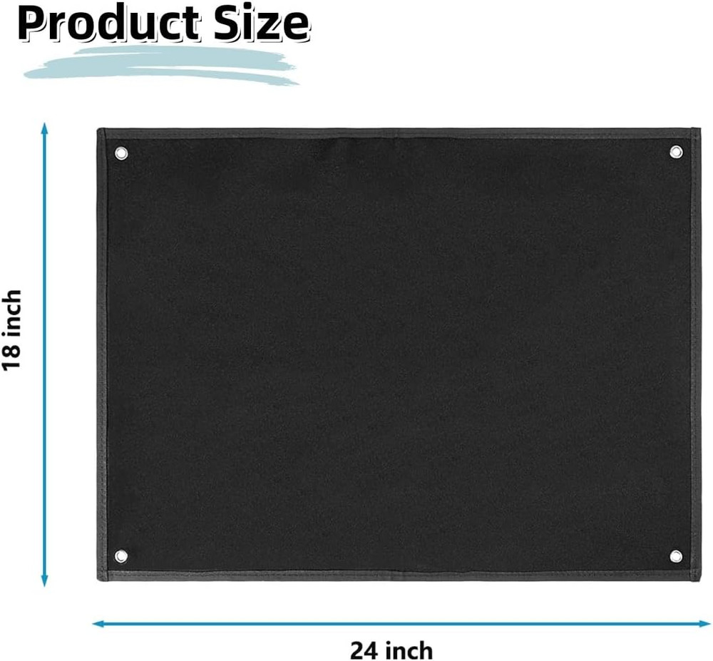 Tactical Board Patch Organizer Holder Display, Morale Patch Hanging Wall Panel