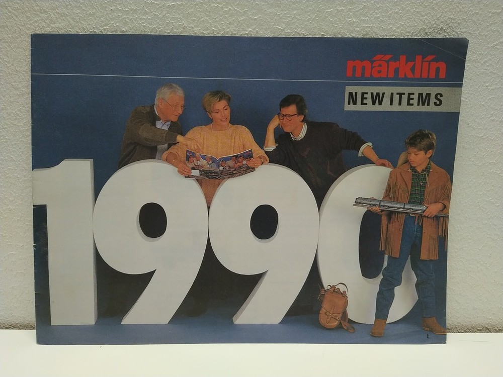 Marklin 1990 Catalog Model Train Railroad Toy