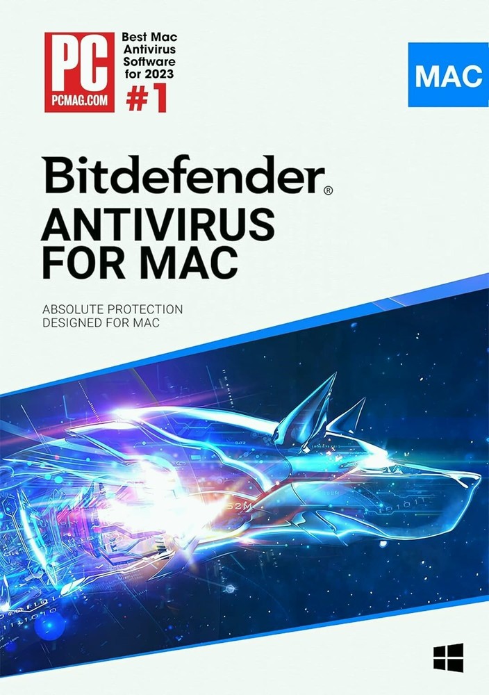 Bitdefender Antivirus For MAC  - 3 Years 3 MAC Devices (MAC  ONLY)