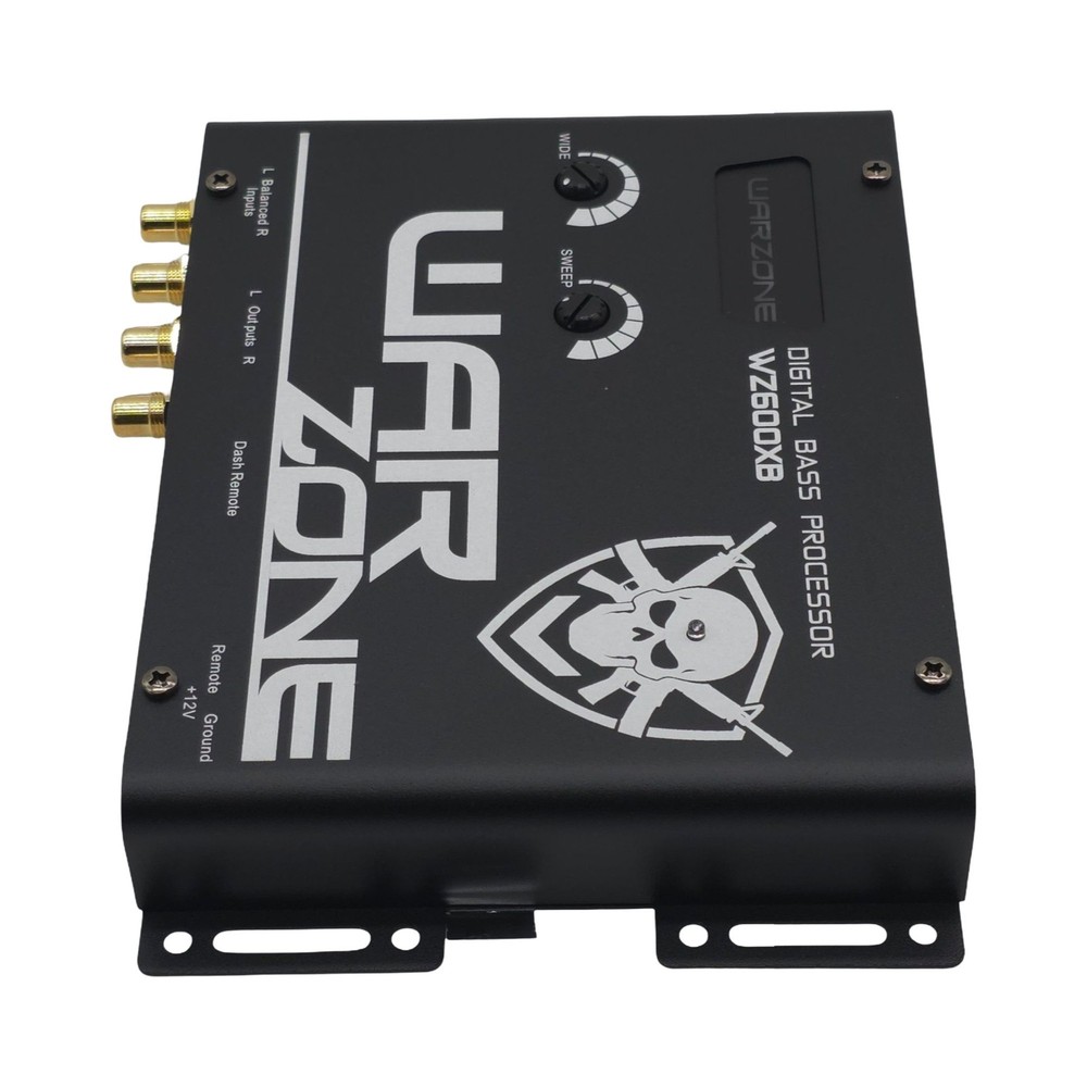Warzone WZ600XB Digital Bass Processor with Remote Control & Subsonic Filter