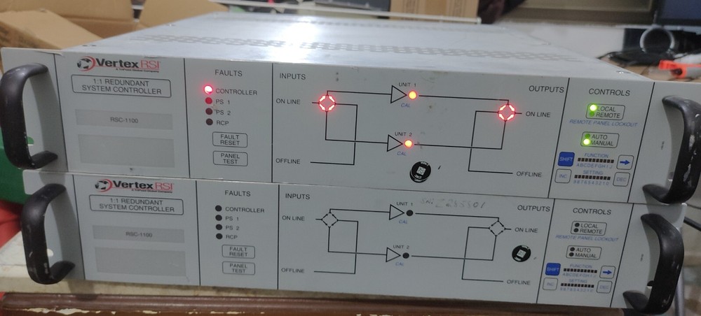 VertexRSI RSC1100 1:1 REDUNDANT SYSTEM CONTROLLER