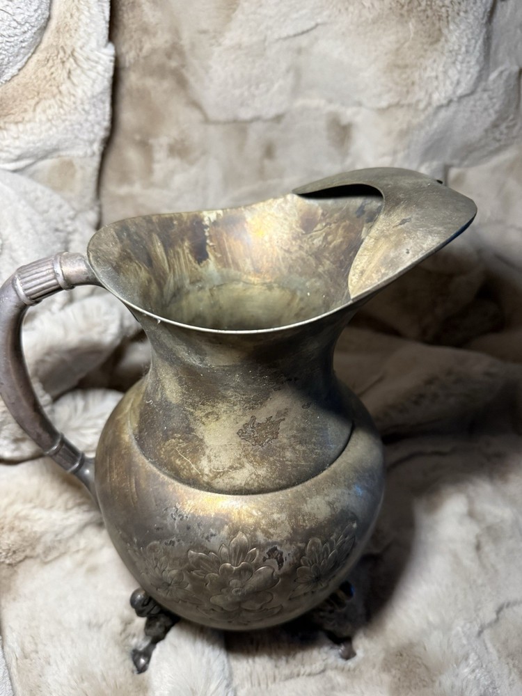 Sheridan Silversmiths Tea Pitcher *Hand Crafted*