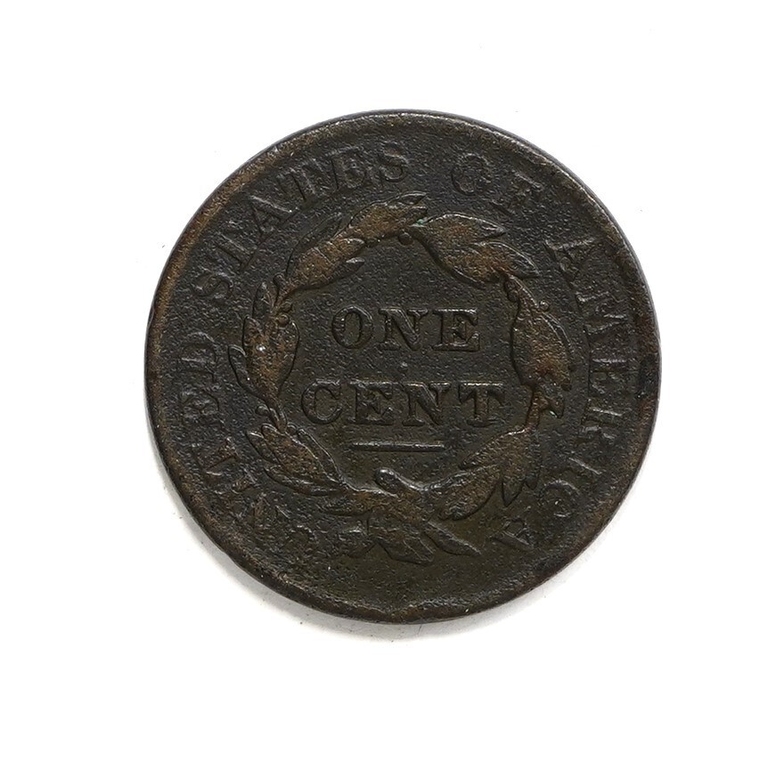 1827 Coronet Head Lg. Cent