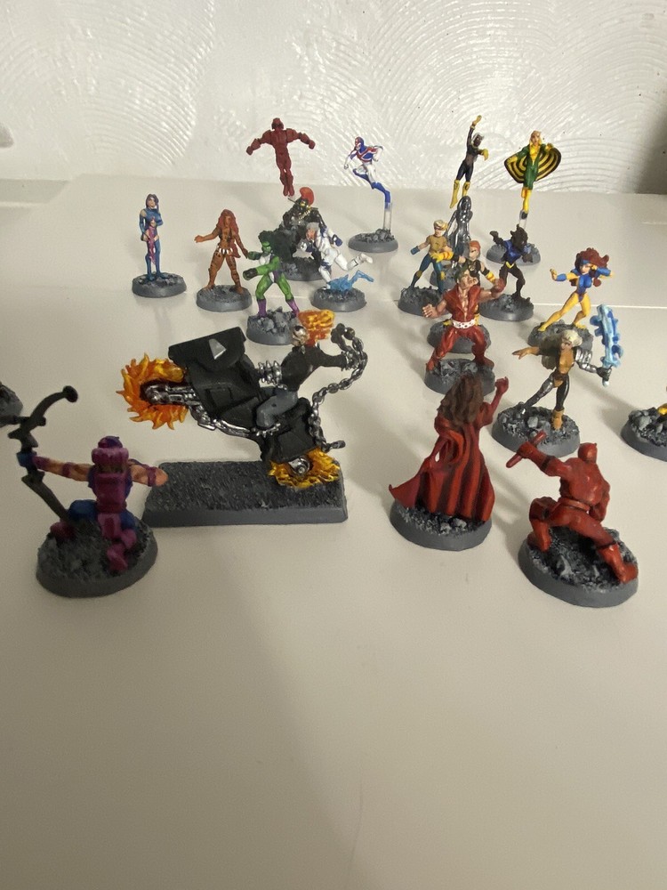 Marvel Superhero #2 Custom painted miniatures Rare Wizkid E2