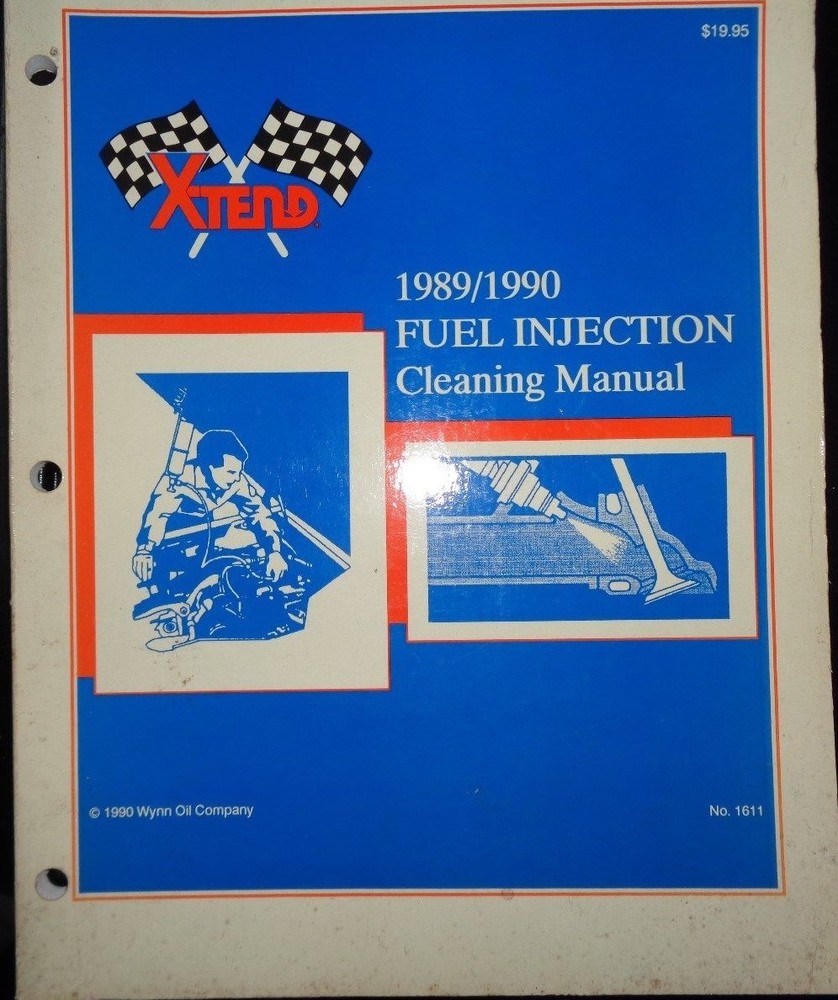 1989 1990 Xtend Fuel Injection Cleaning Manual