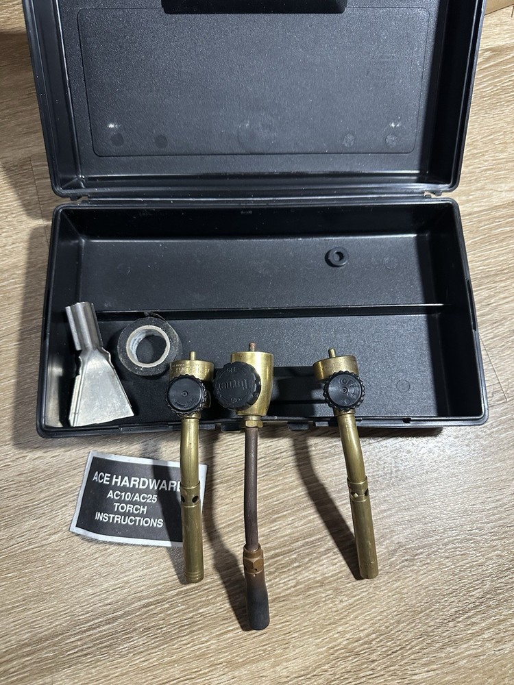 Ace Hardware Brass Welding Torch Tips With Case