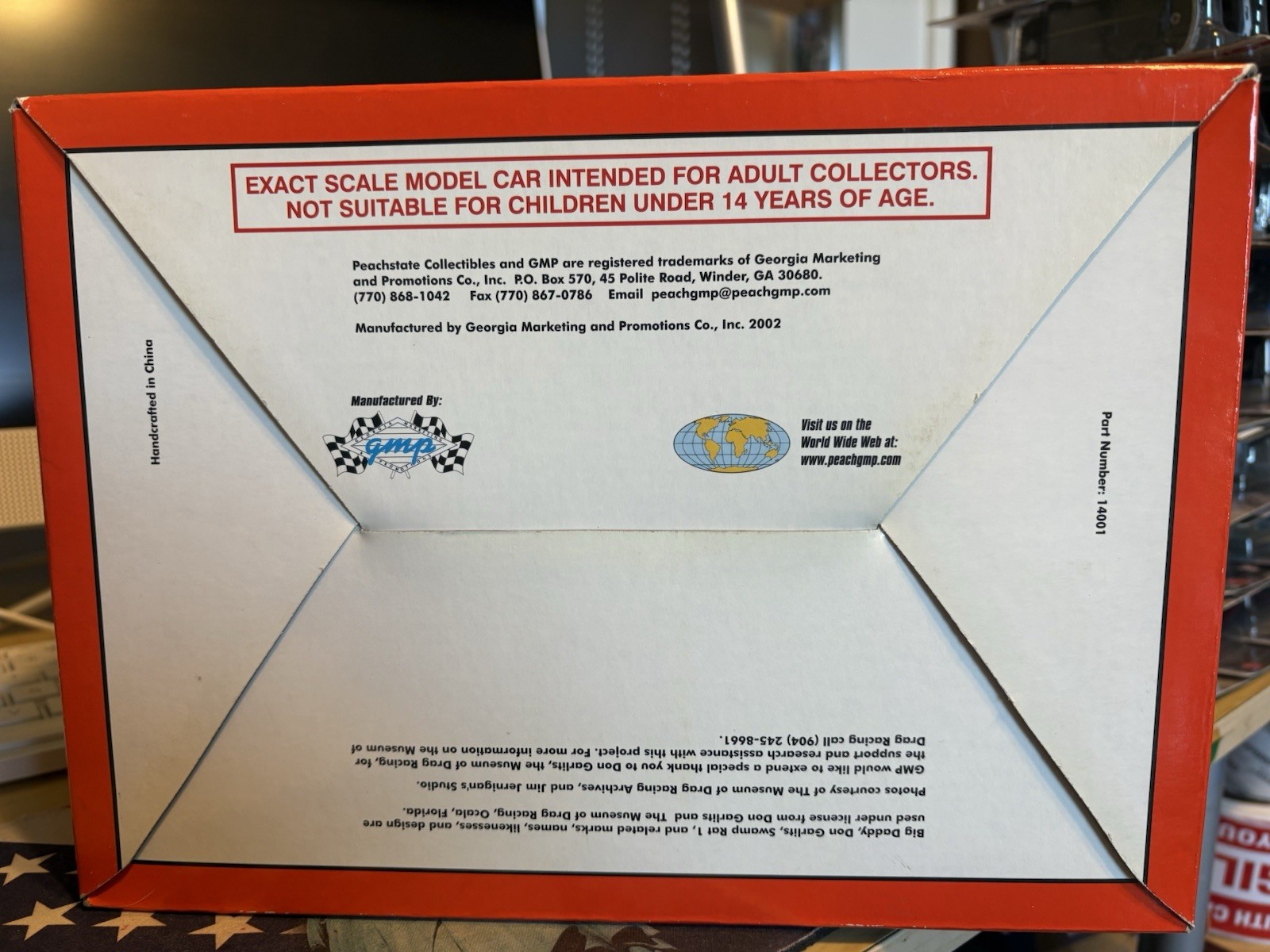 GMP Big Daddy Don Garlits Swamp Rat 1 1957 1/18 1957 Worlds Fastest Dragster