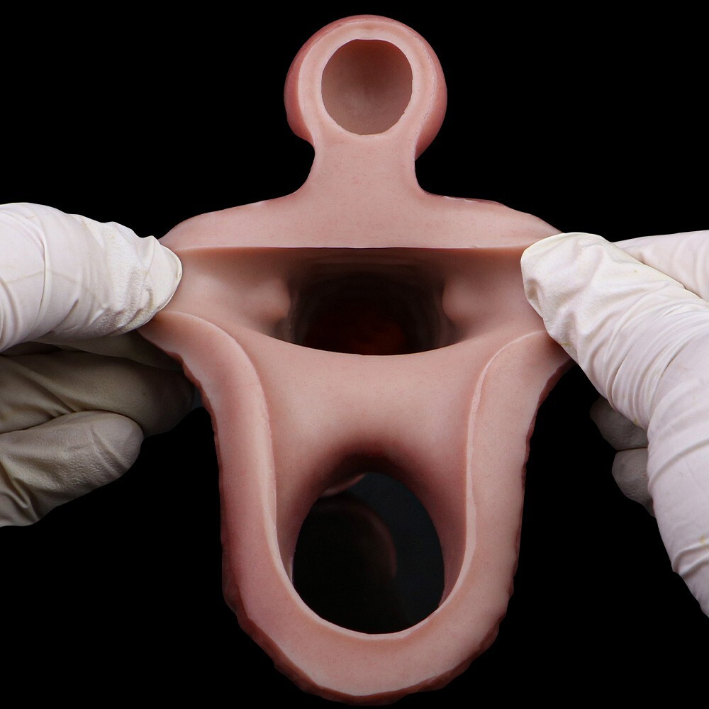 Realistic Penis Sheath Silicone Delay Ejaculation Sleeve Male Reusable Condom