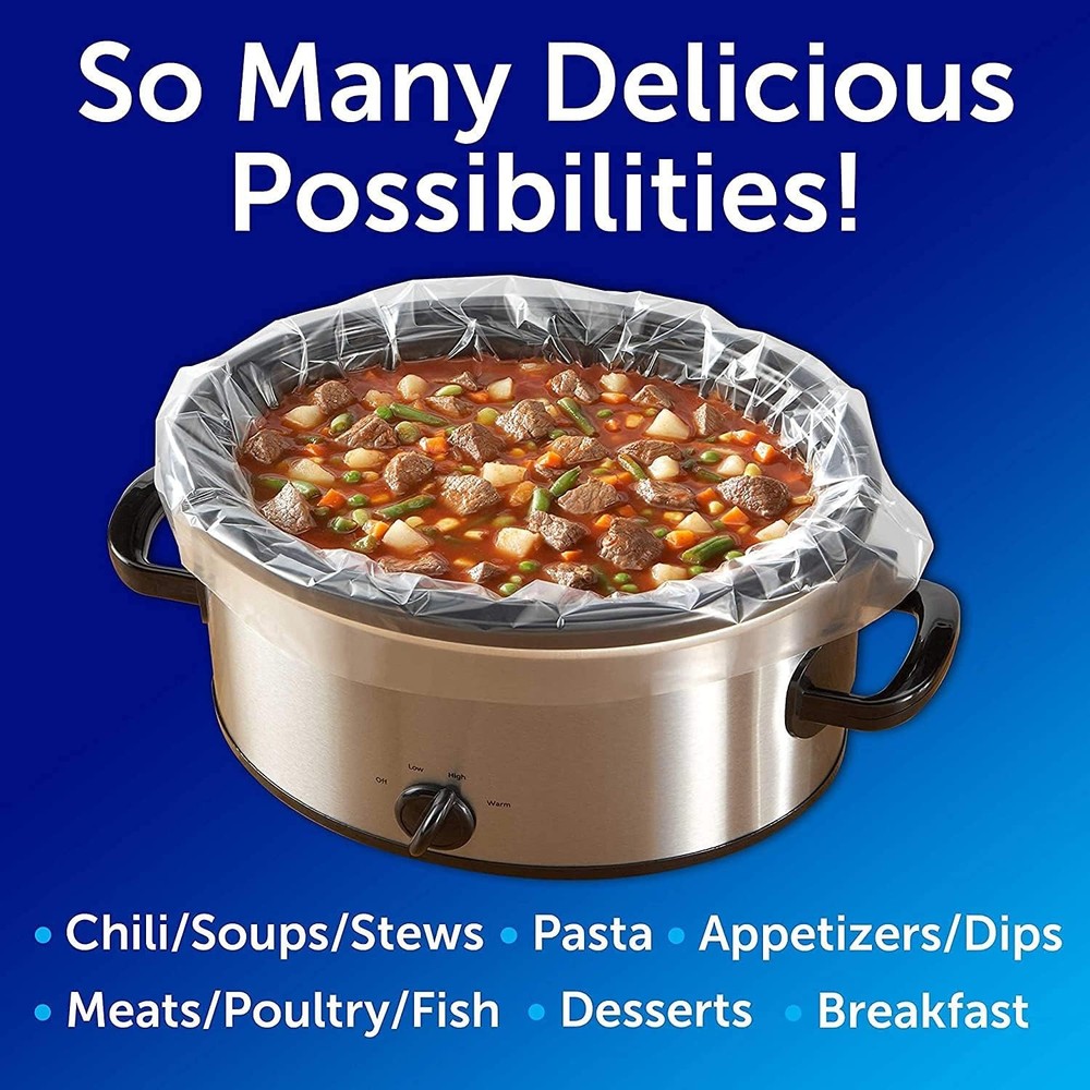 Small Slow Cooker Liners, Reynolds, 5 Bags