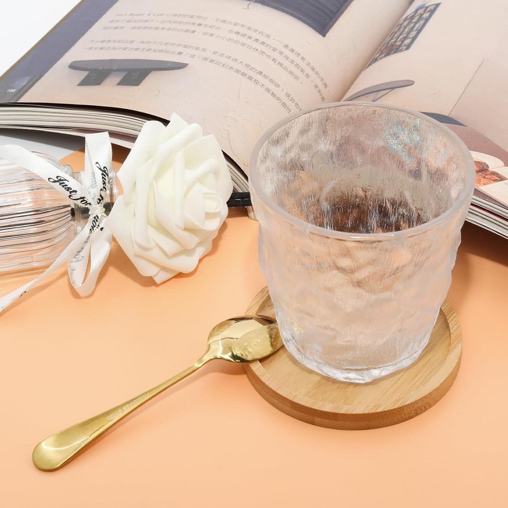 Bamboo Round Tray – 3.7” Outer Diameter, 3.4” Inner Diameter, Reusable Bamboo...