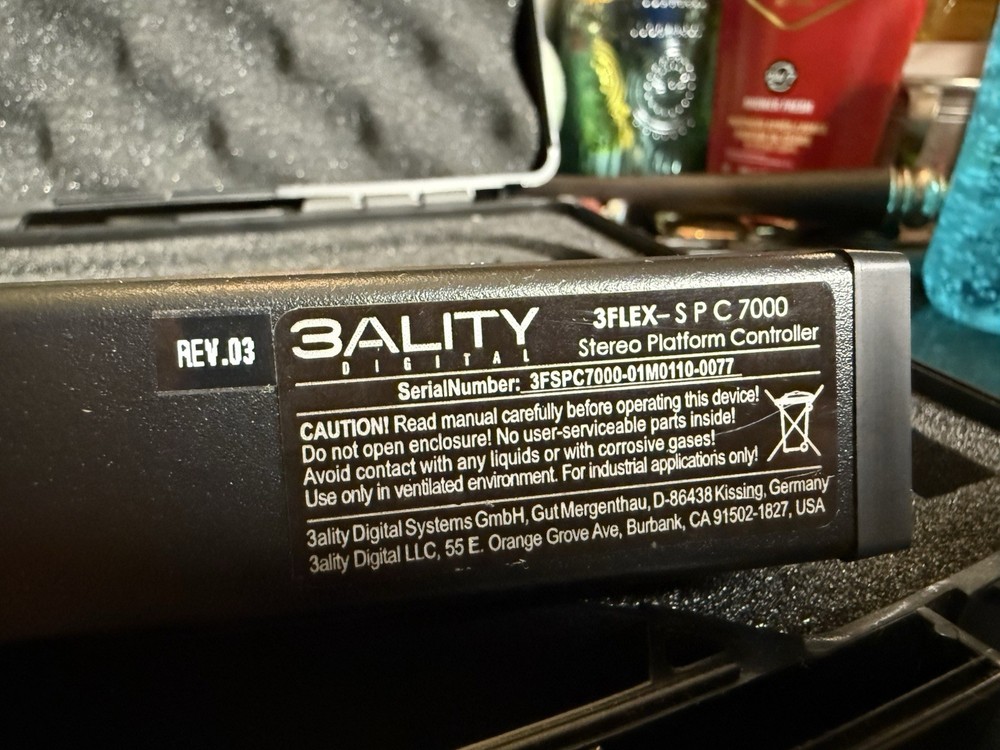 3ALITY DIGITAL 3FLEX SPC-7000 Stereo Platform Controller Same As Pictures