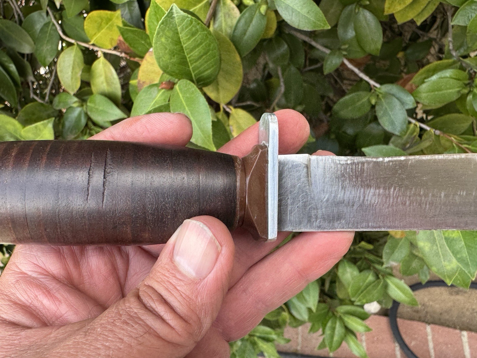 Craftsman USA Vintage Fixed Blade Hunting Knife Schrade