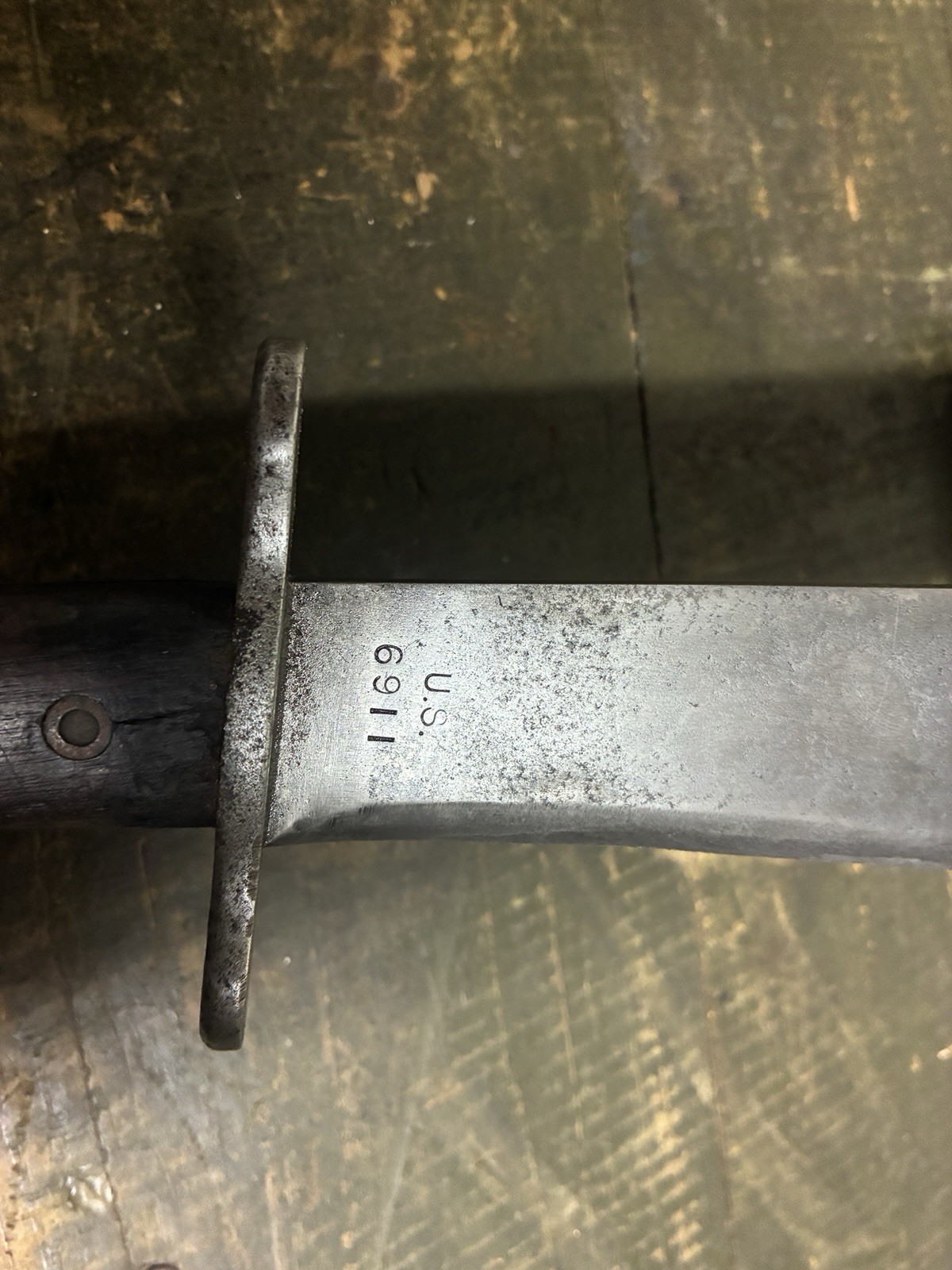 ORIGINAL WW1 US M1909 BOLO KNIFE W/ SCABBARD