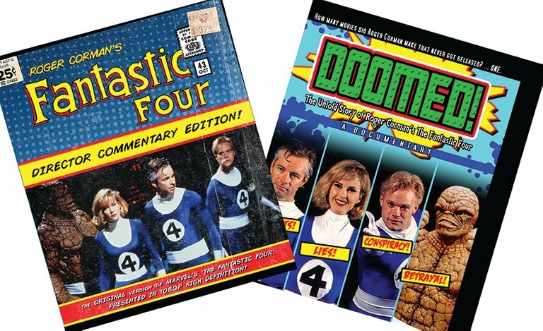 DOOMED / FANTASTIC FOUR (94) Bundle Audio Commentary Edition BLU-RAY *Free Ship*