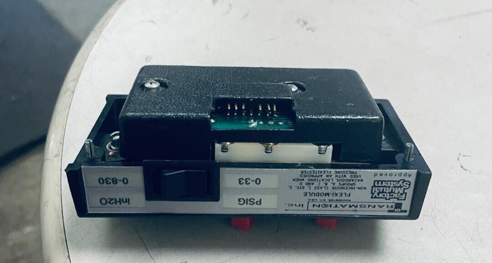Transmation Inc. Flexi-Module Pressure FlexiTESTER 1091-01 0-33 PSIG @D2