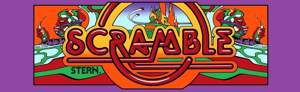 Scrable Arcade Marquee 26" x 8"