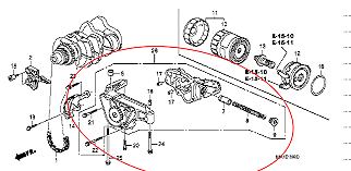 OEM Genuine Honda S2000 F-SERIES F20C F20C1 F20C2 F22C 15100-PCX-023 Oil Pump