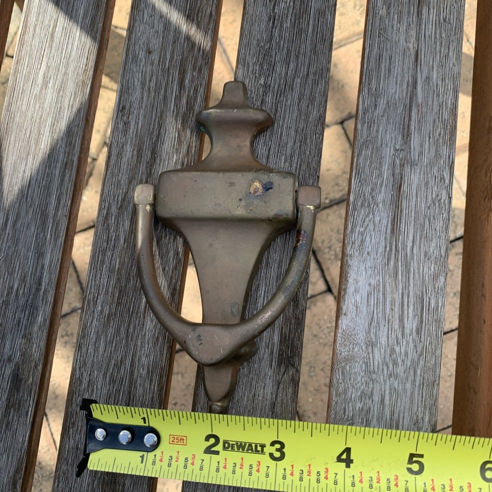 G and D Solid Brass Door Knocker Made In Spain