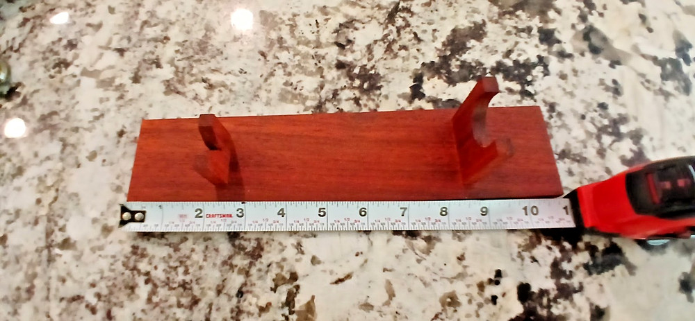 Knife Display Stand Made From Padauk