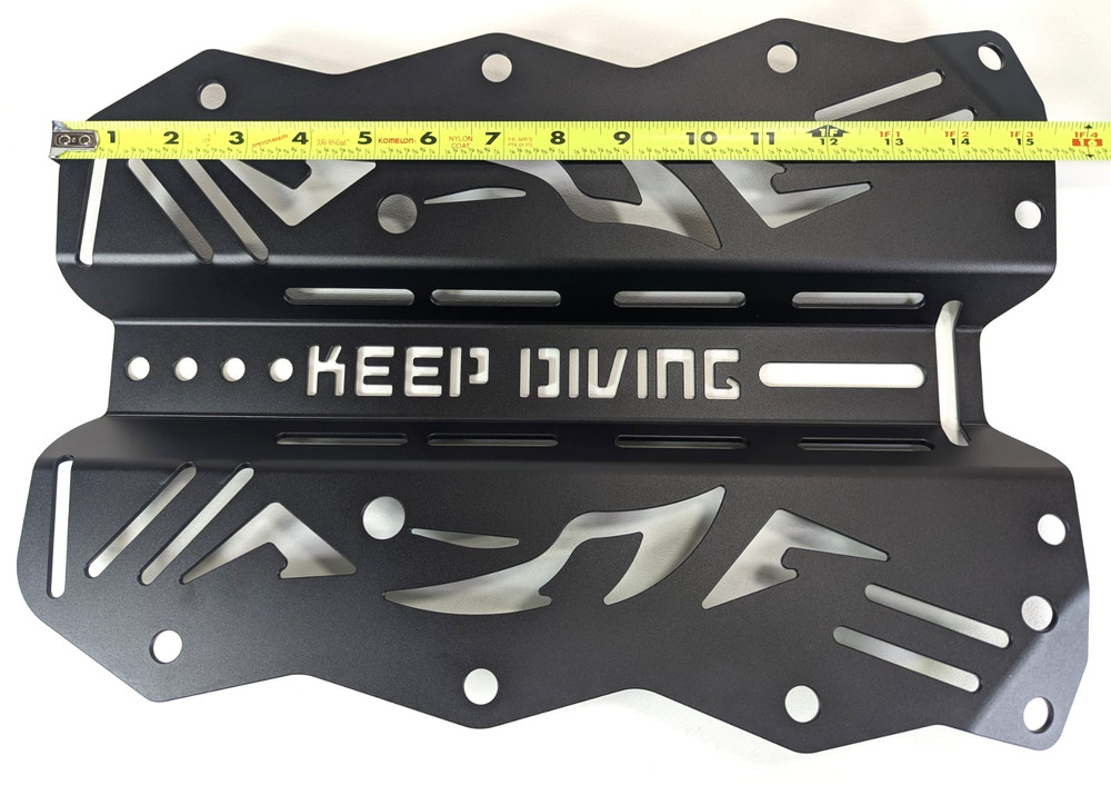 Keep Diving Aluminum Backplate Tech Scuba Side Mount Doubles BCD BC Lightweight