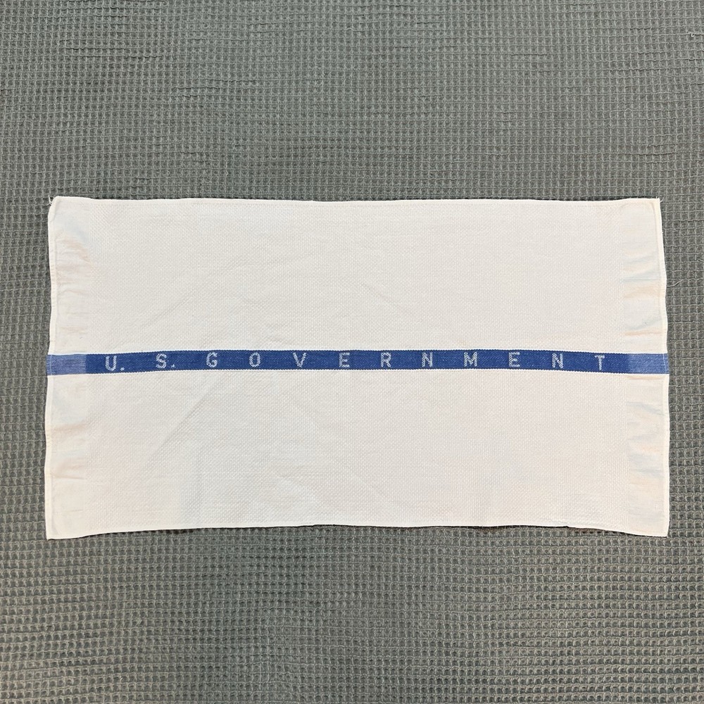 Vintage 40s US Government Medical Department Huck Towel