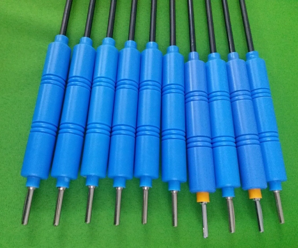10pc Laparoscopic J-Hook 5mmx330mm Laparoscopy Endoscopy Surgical Instruments