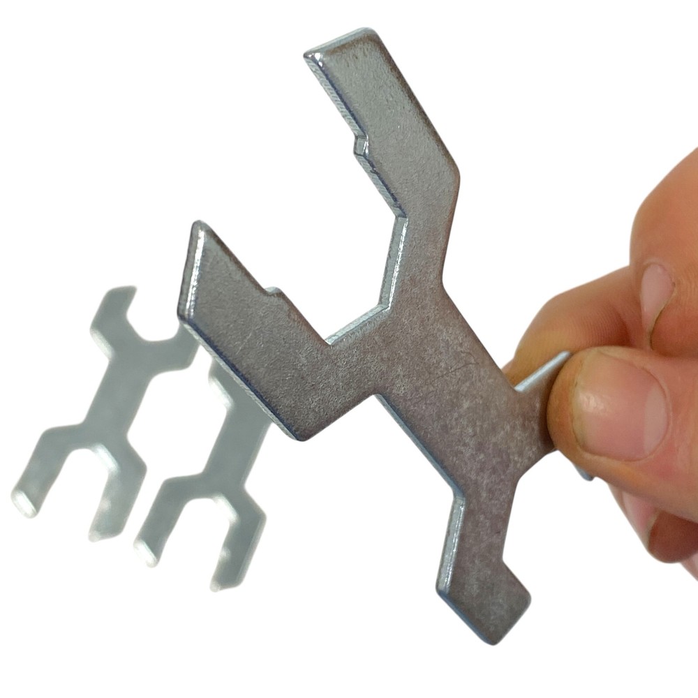 Stem Caster Wrench 3.5 in Length, 3 Pcs
