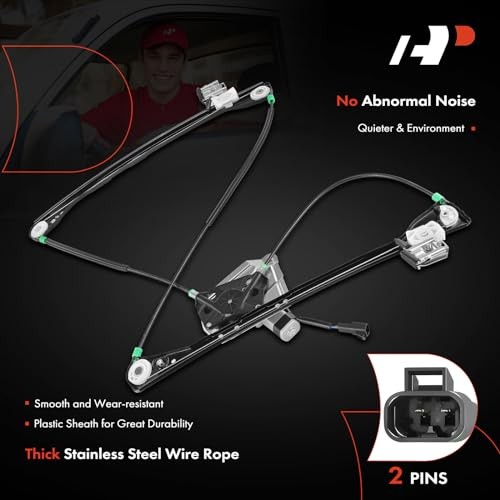 Power Window Regulator with Motor Compatible with Buick Front Driver