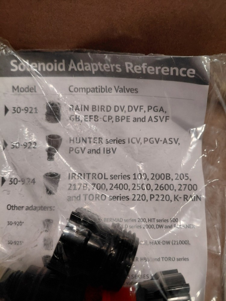 Dig 400A-000 Battery Powered Irrigation Controller With Solenoid & Adapters