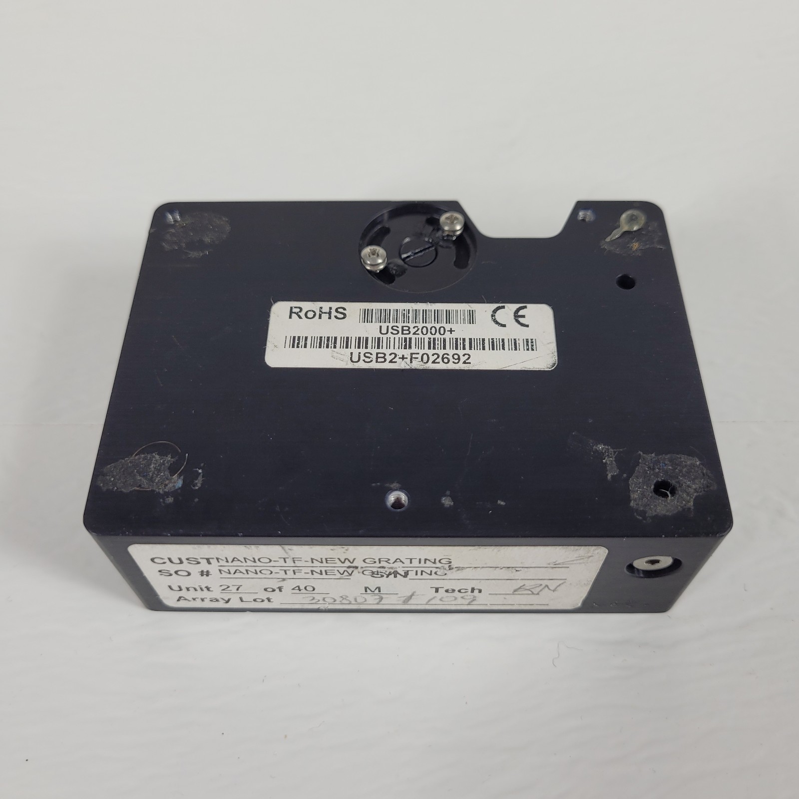 TESTED WORKS Ocean Optics USB2000+ UVVIS Fiber Spectrometer 177-886nm SMA905