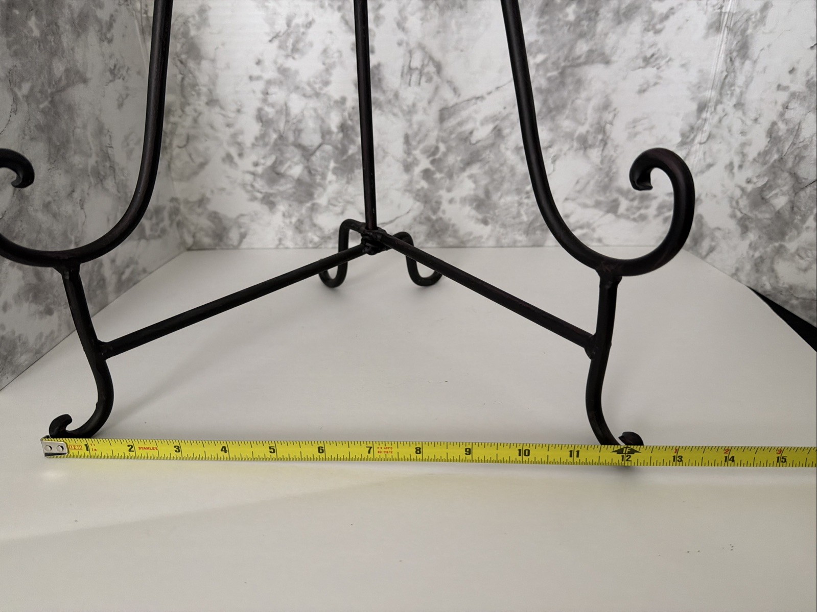 Easel Heavy Duty Large Iron Table Display 20" High