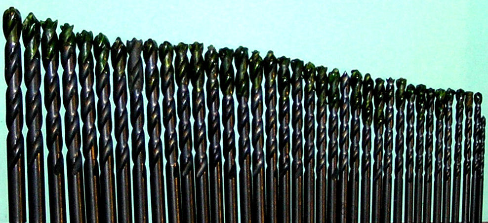 USA 37 HS High Speed Custom BRAD POINT Drill Bits NOS(PTD Precision Twist Drill)