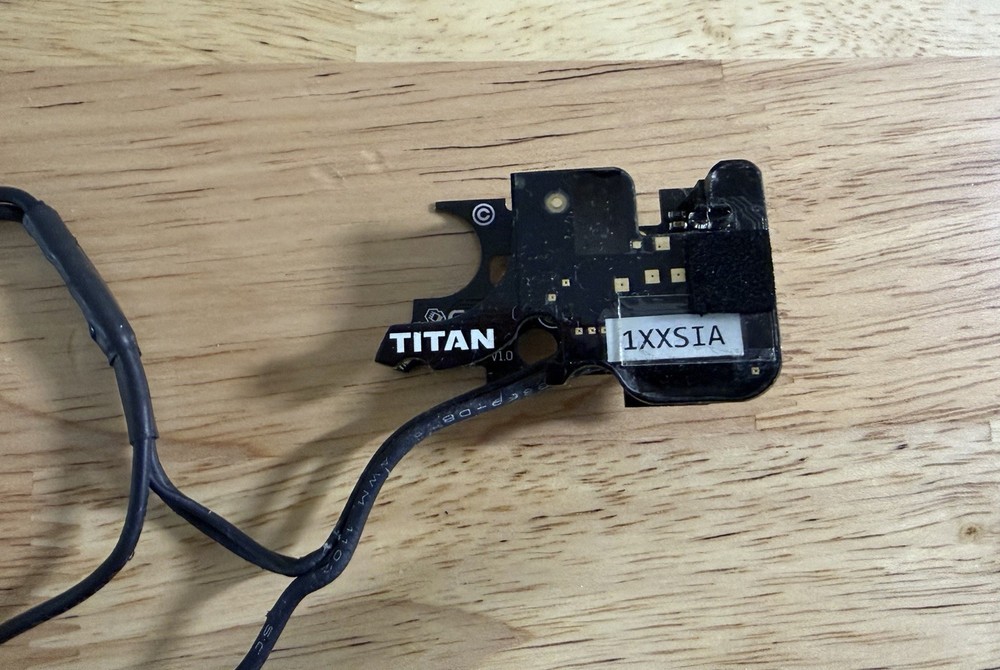 GATE AEG Titan V2 Basic Module Rear Wired M4 Mosfet AIRSOFT