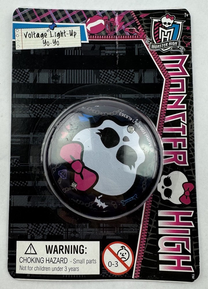 Monster High Yo-Yo Voltage Light-Up New Skull 2014