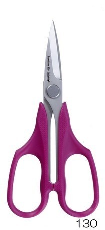 Clover Patchwork Scissors Bordeaux 130mm (36-085)