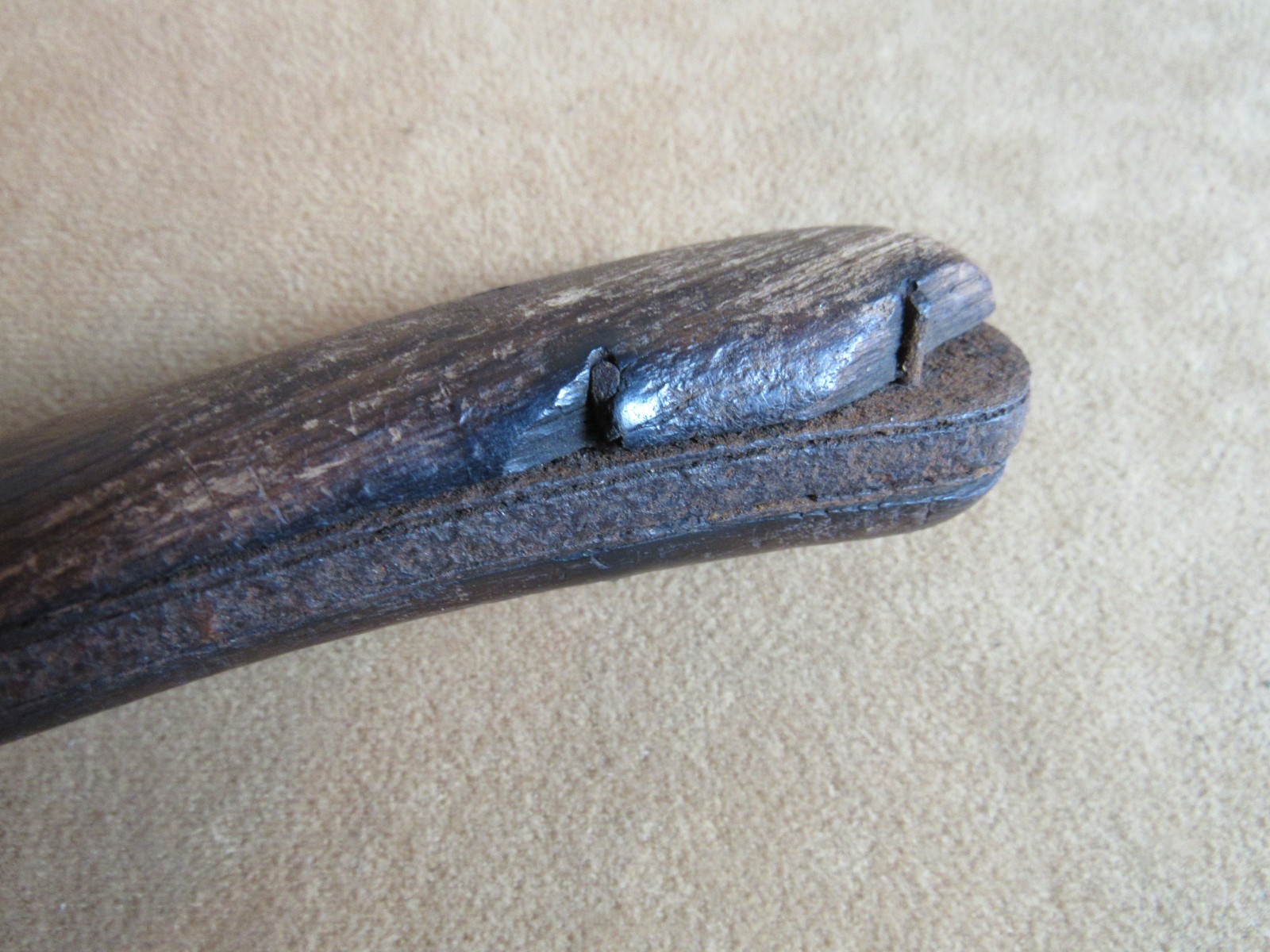 Civil War Soldier's Hawkbill Folding Pocket Knife Geo. Wostenholm 1860s