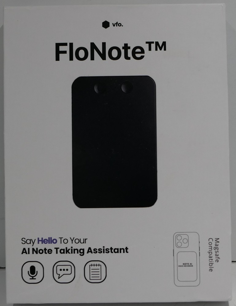 NEW | FloNote - AI Note Taking Assistant | OPENED BOX