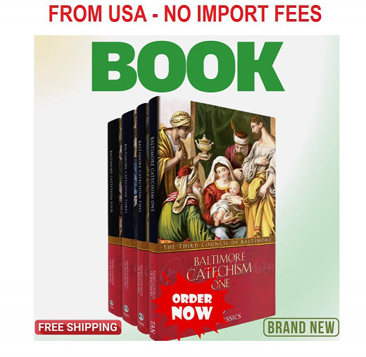 NEW Baltimore Catechism Set; 9780895551603; FREESHIP