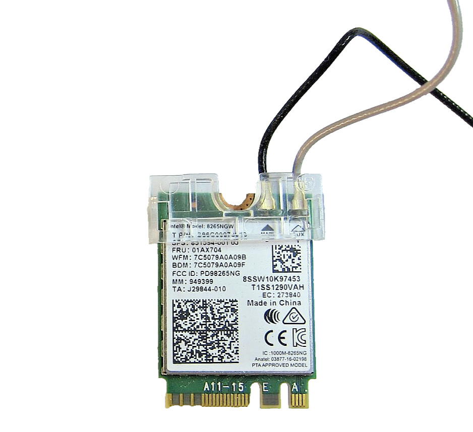 Genuine WiFi/Bluetooth Antenna Kit for Lenovo ThinkCentre M720q USFF Tiny PC