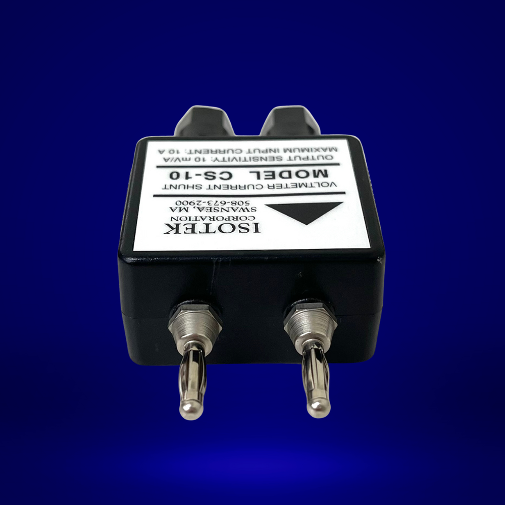 IsoTek CS-10 Voltmeter Current Shunt Input 10a - Output 10mv/a