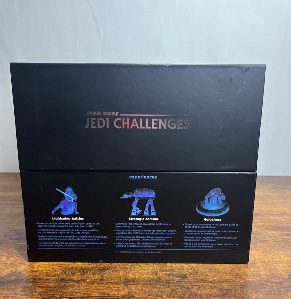 Lenovo Star Wars Jedi Challenges AR Headset w/Lightsaber Controller Open Box