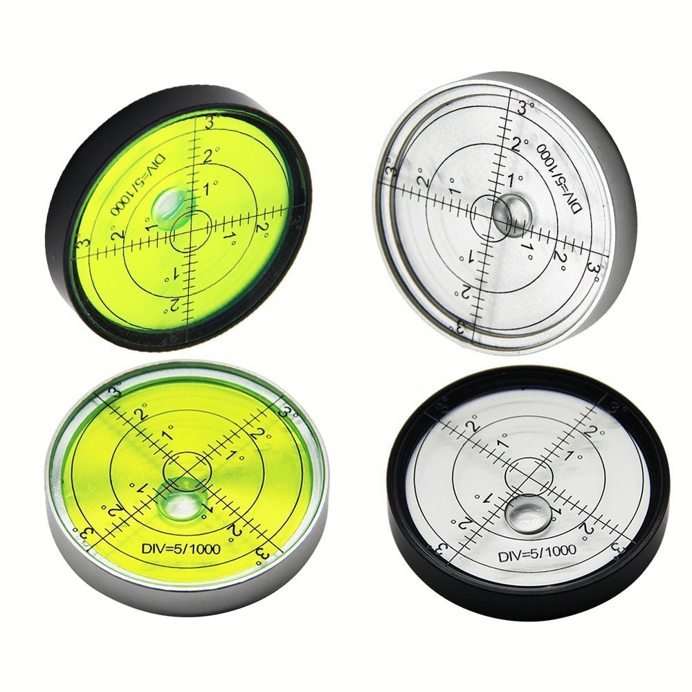 Pool Tables Level Bubble BubbleBlack/Silver Bubble Round Level