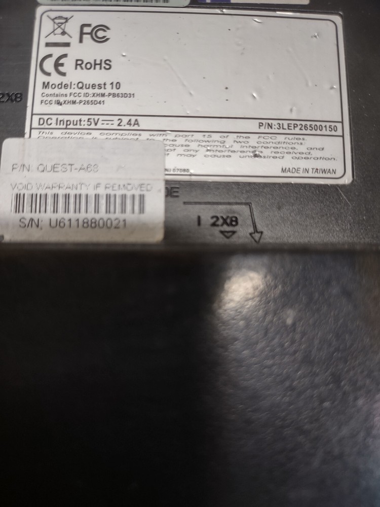 Touch Dynamic Quest 10 Tablets LOT OF 3 !!!