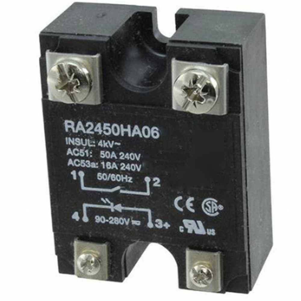 Solid State Relay For Carlo Gavazzi RA2425HA06 90-280V