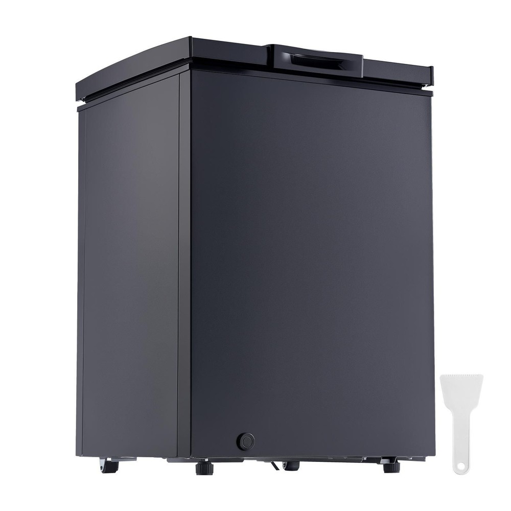 Compact 3.3 Cu.ft Top-Open Chest Freezer: 2 Baskets, R600a Compressor, 42dB