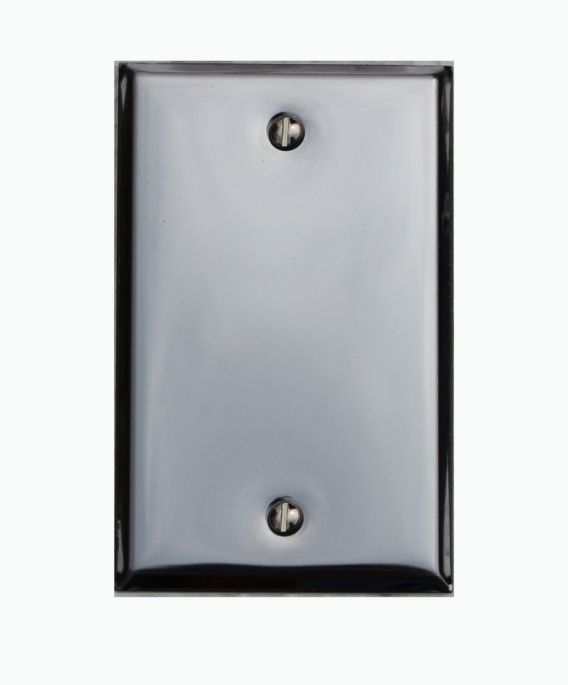 Switchplate Chrome Single Blank | Renovator's Supply