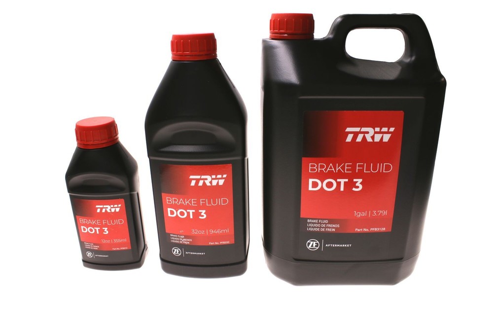 TRW PFB312 12 oz Brake Fluid DOT 3