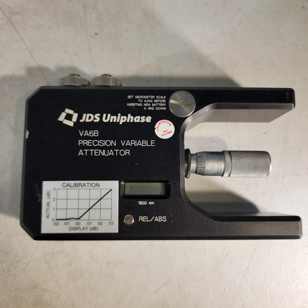 JDS Uniphase VA6B Precision Variable Attenuator VA6B73+1AFA0
